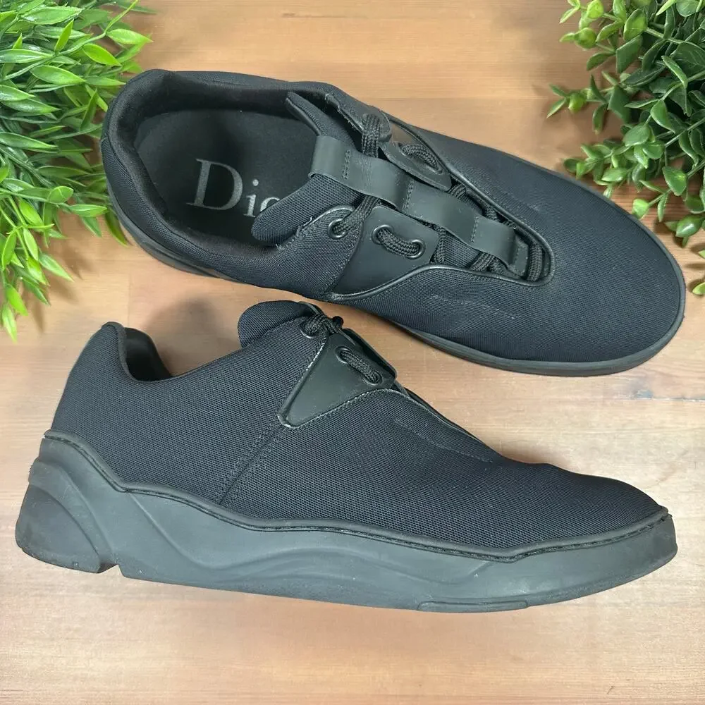 Dior Homme B17 Low‎ Top Sneakers Black Size 41.5 US 8.5